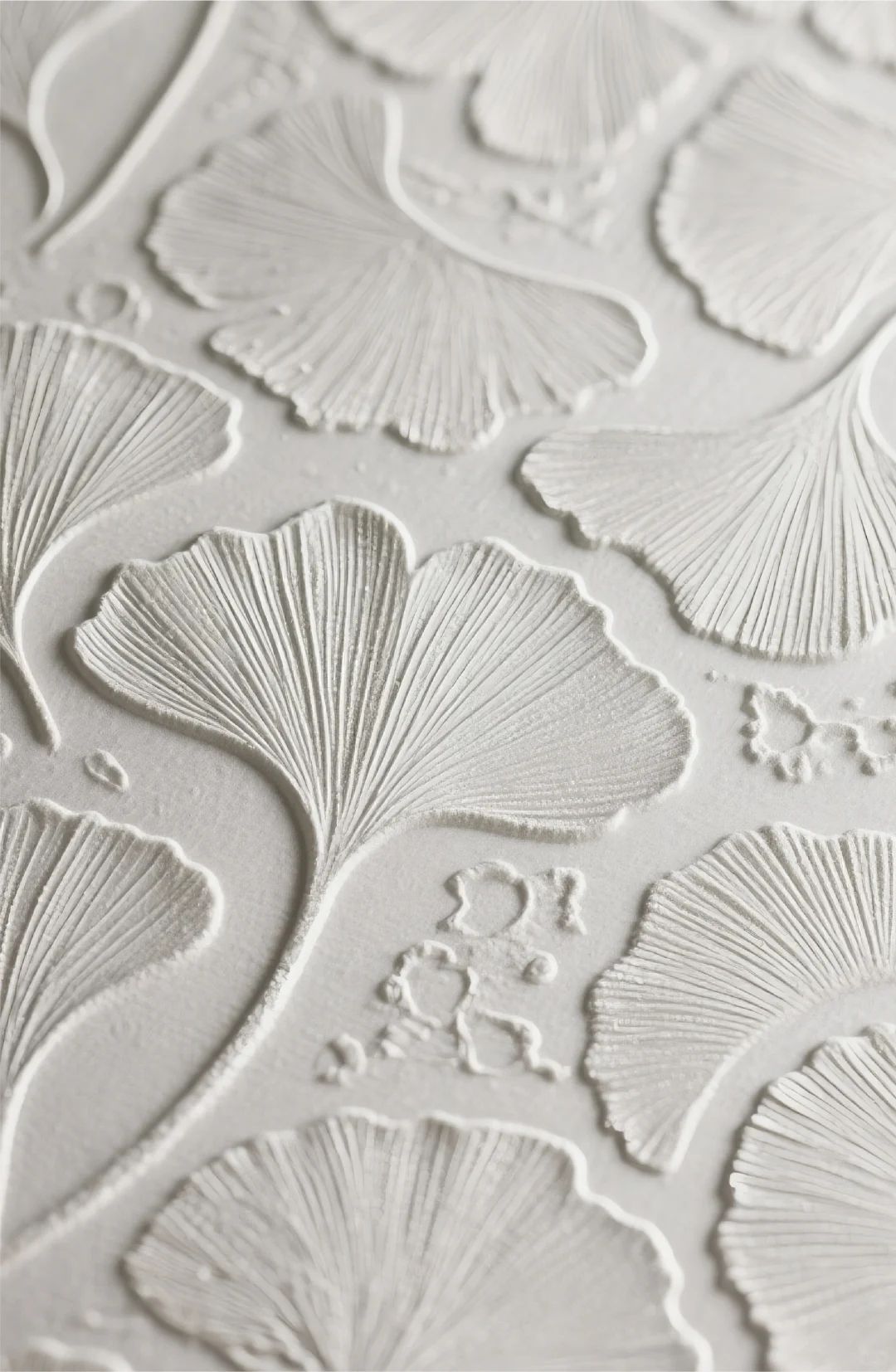 背景 I 凹凸质感绿植压印纹理肌理底纹背景