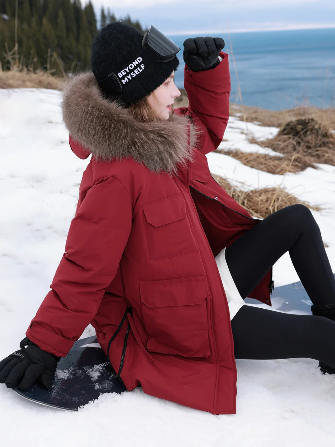 90%白鹅绒?·户外工装羽绒服