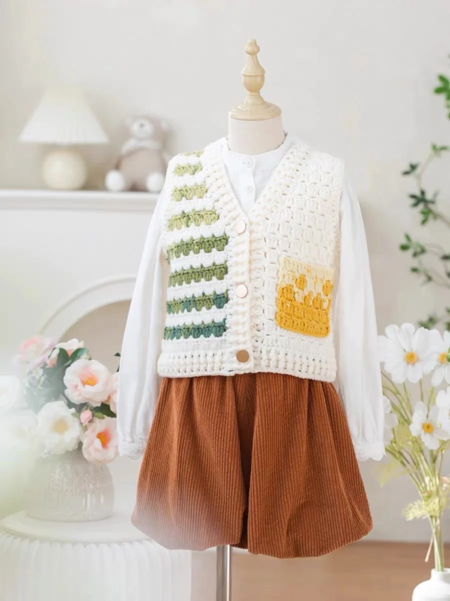 万能小红书，求这个马甲的编织教程！