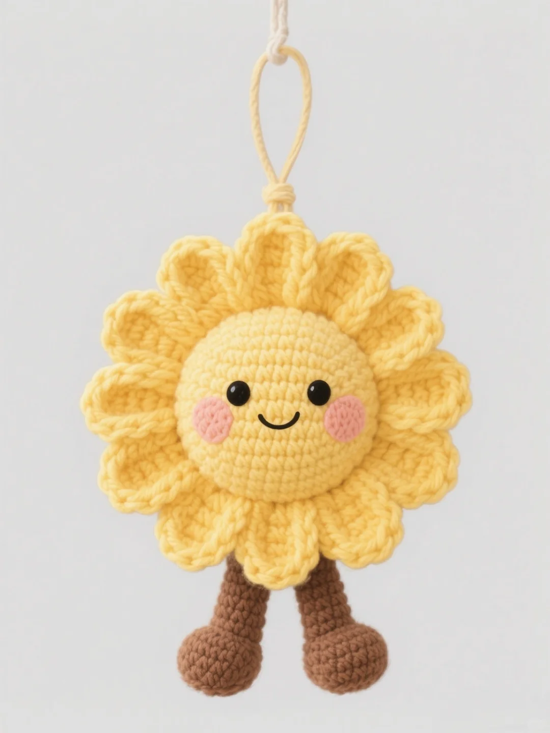 ?被这朵钩织小太阳花可爱到晕厥！！