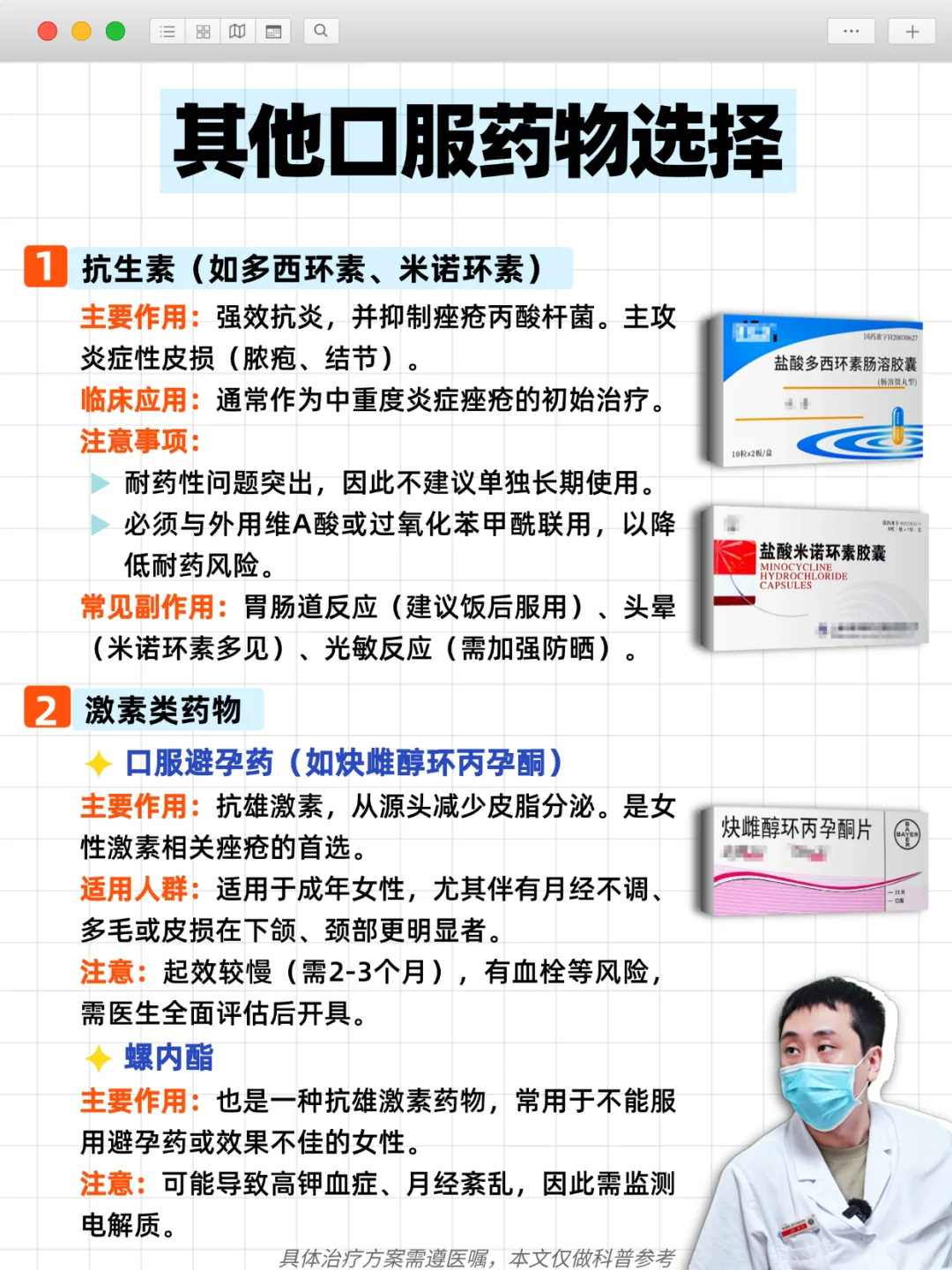 医生详解 | 中重度痤疮核心治疗方案