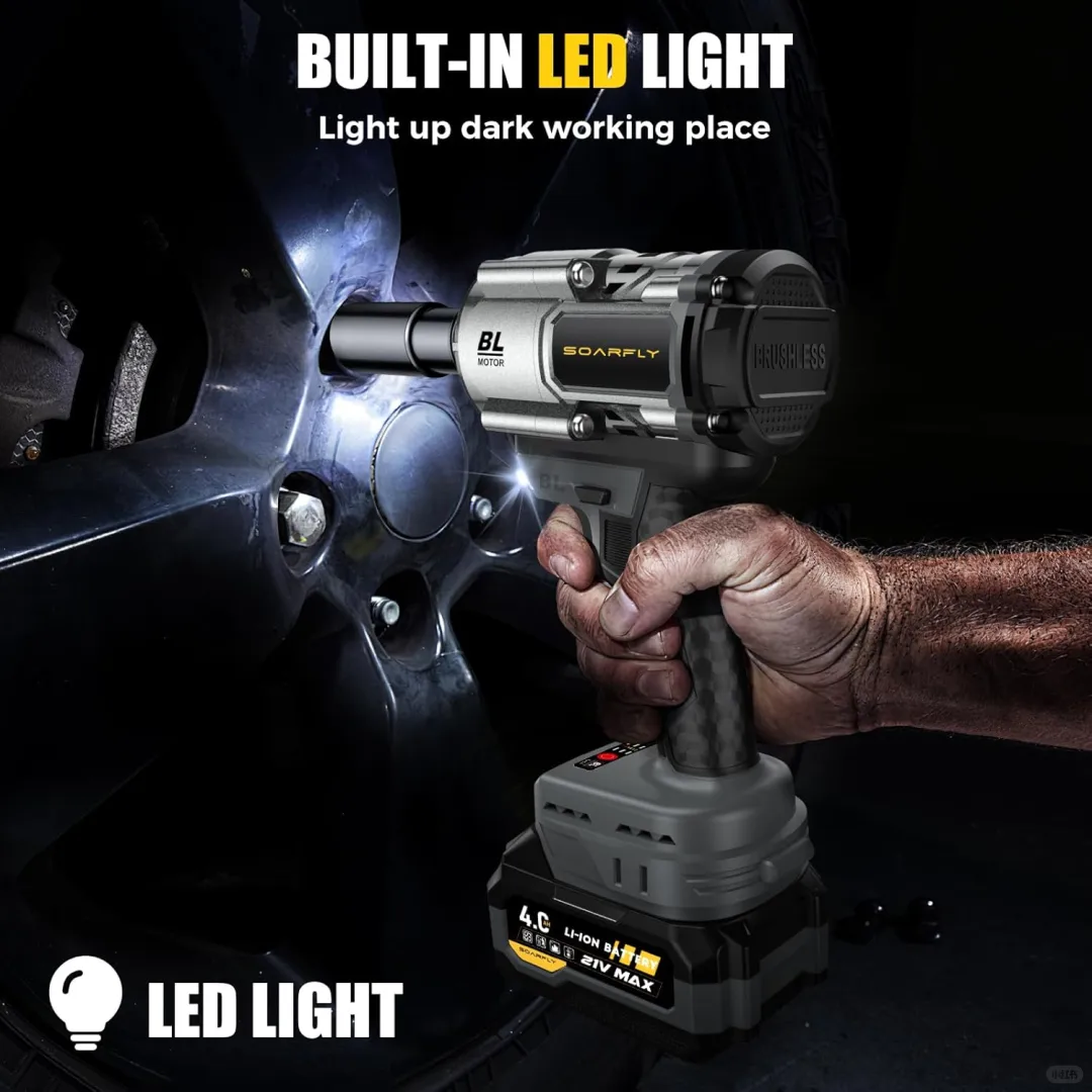 亚马逊主副图A+设计，跨境电商—电动扳手