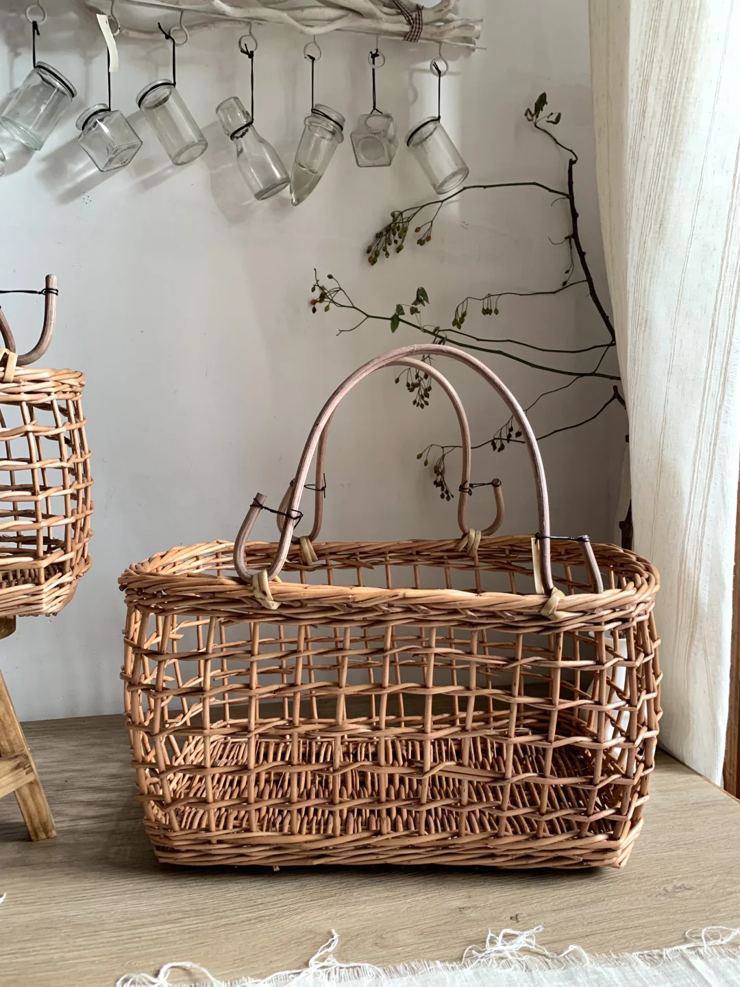 绝美咖啡色镂空大提篮！！新款哦～?