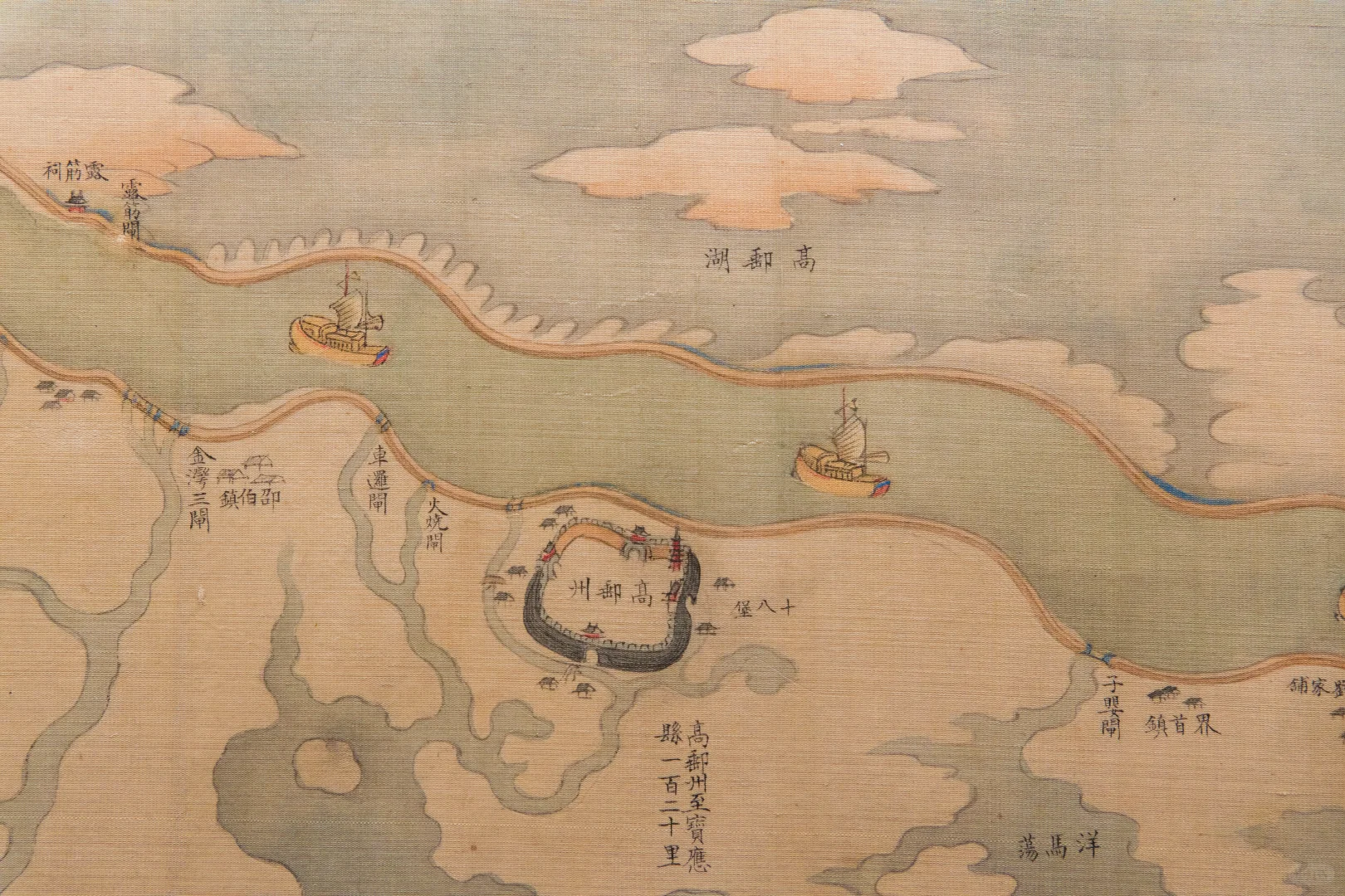 天津博物馆藏清乾隆漕运图卷