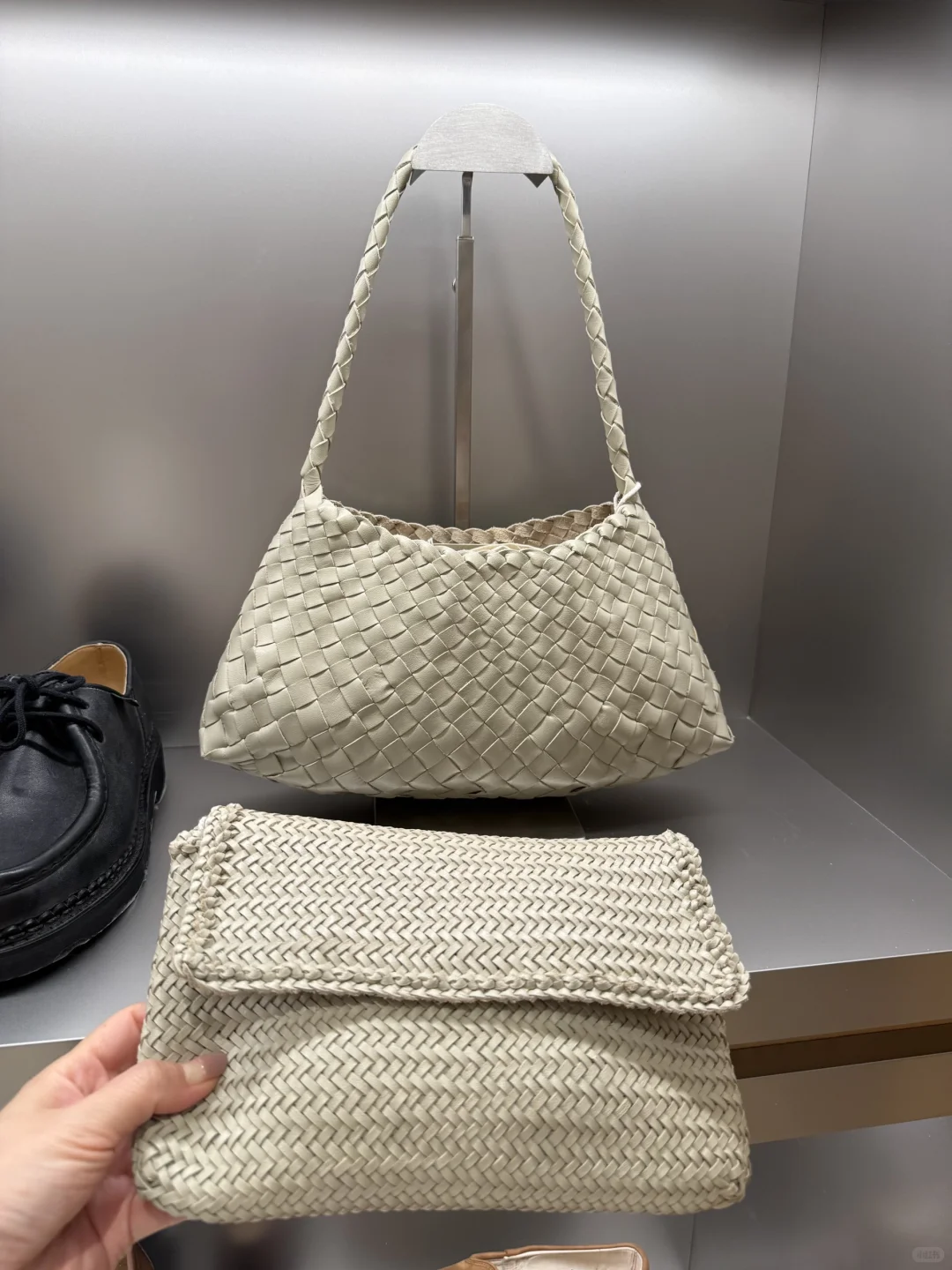 80后｜Dragon diffusion牛皮编织包