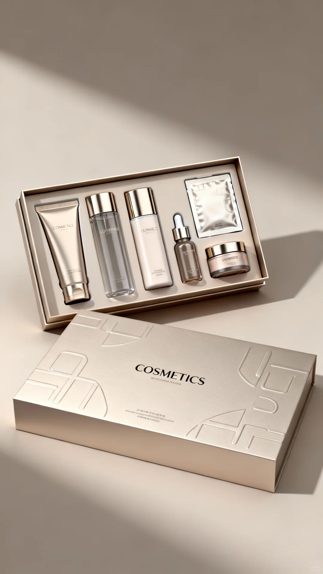 这款高端护肤品礼盒 太美了！