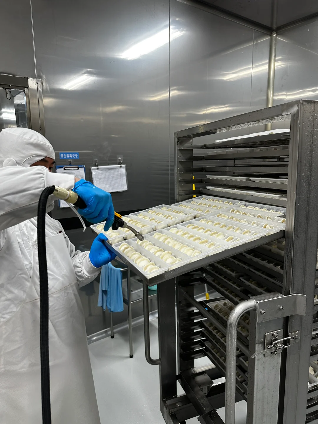 探秘速冻饺子工厂