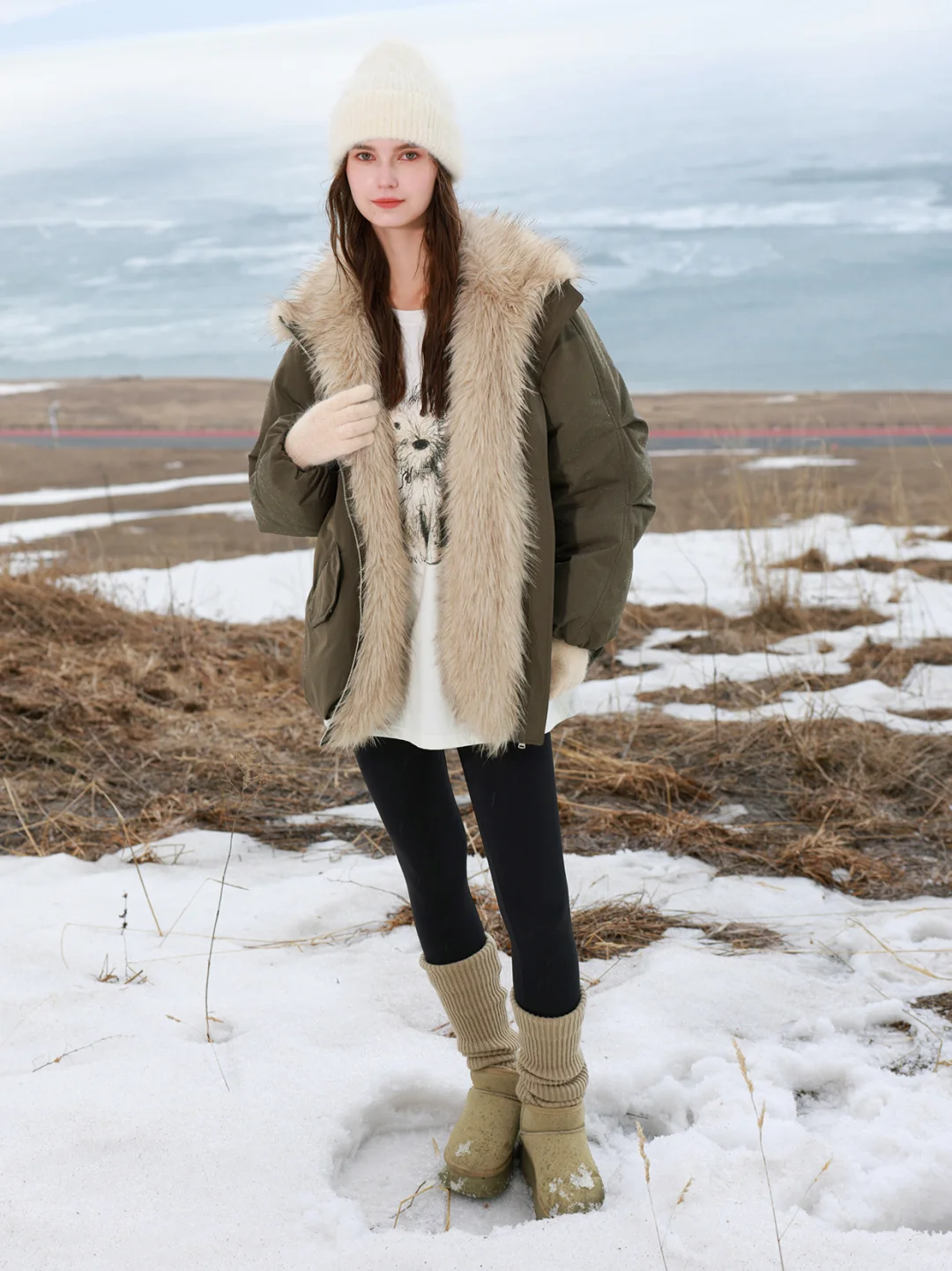 时髦户外?️·防水派克鹅绒服