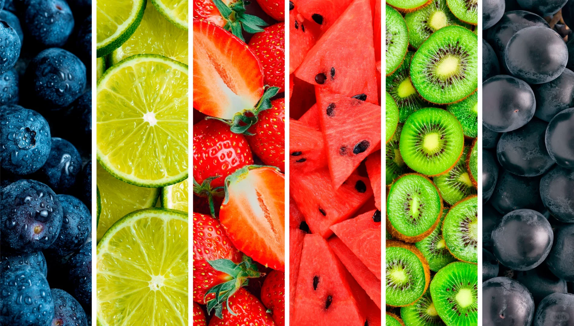 新鲜水果切沙拉灯箱高清大图