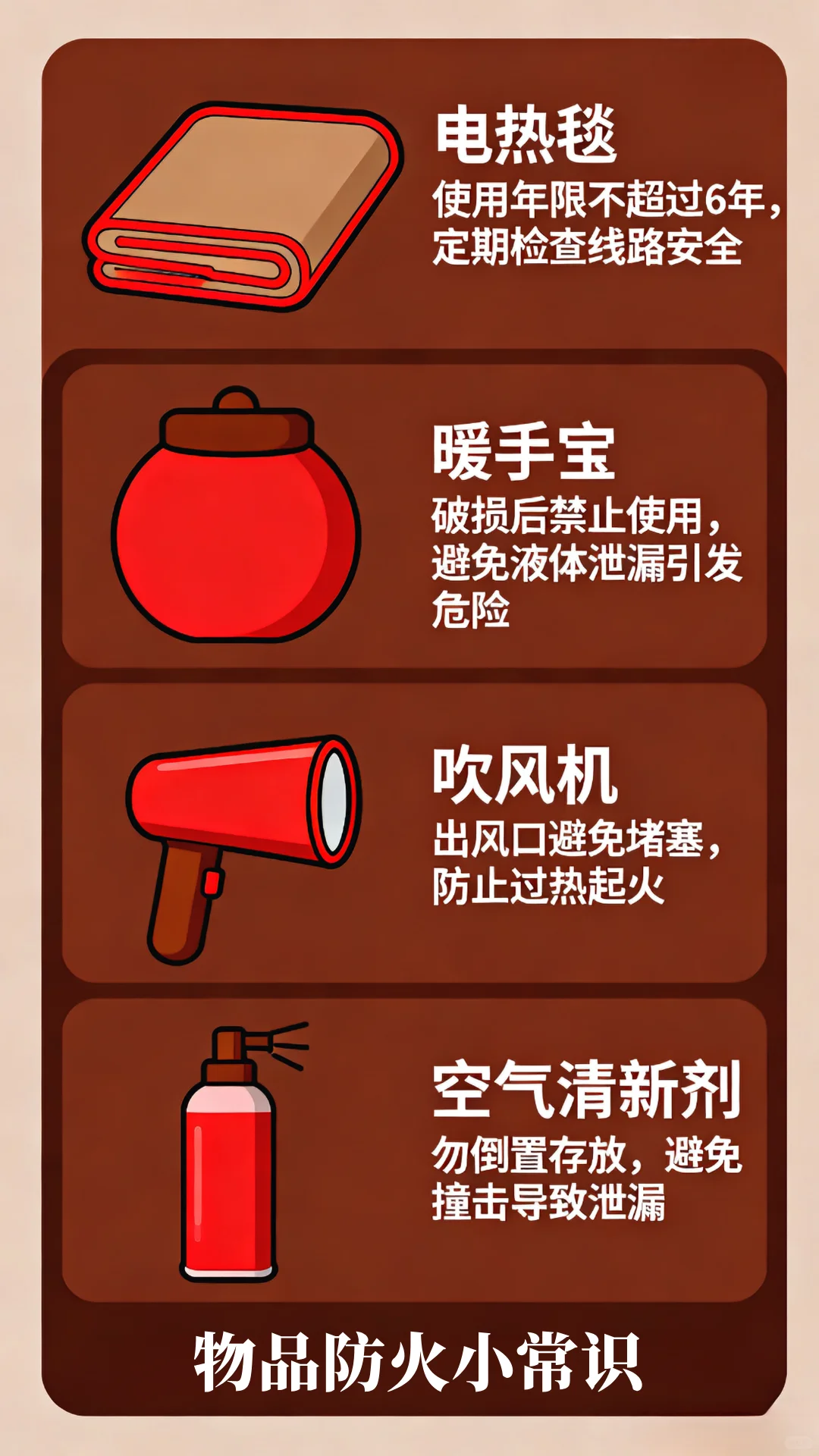 消防安全无小事,这些知识要牢记