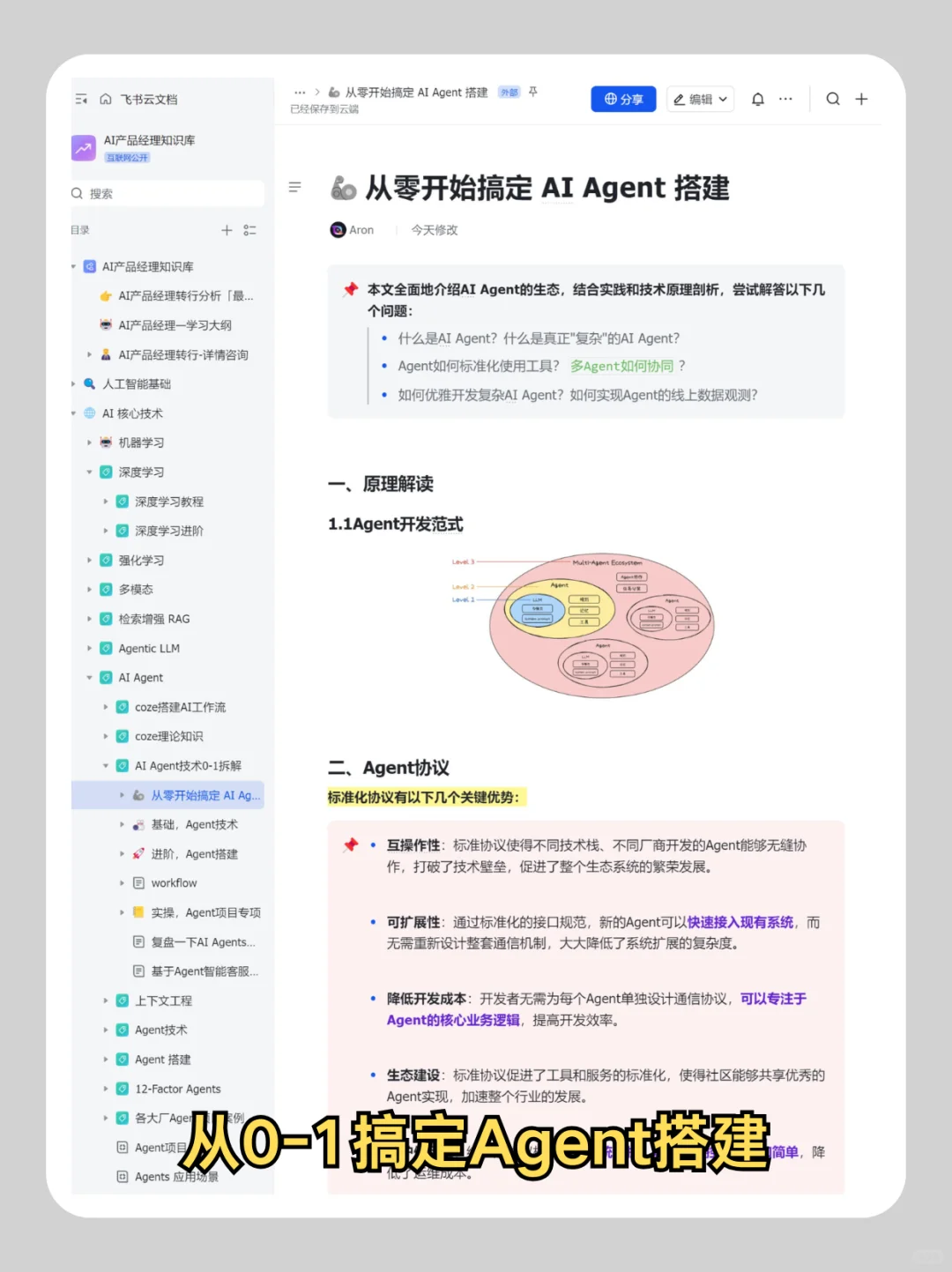 练完这个！对于Agent搭建真的不难，巨详细