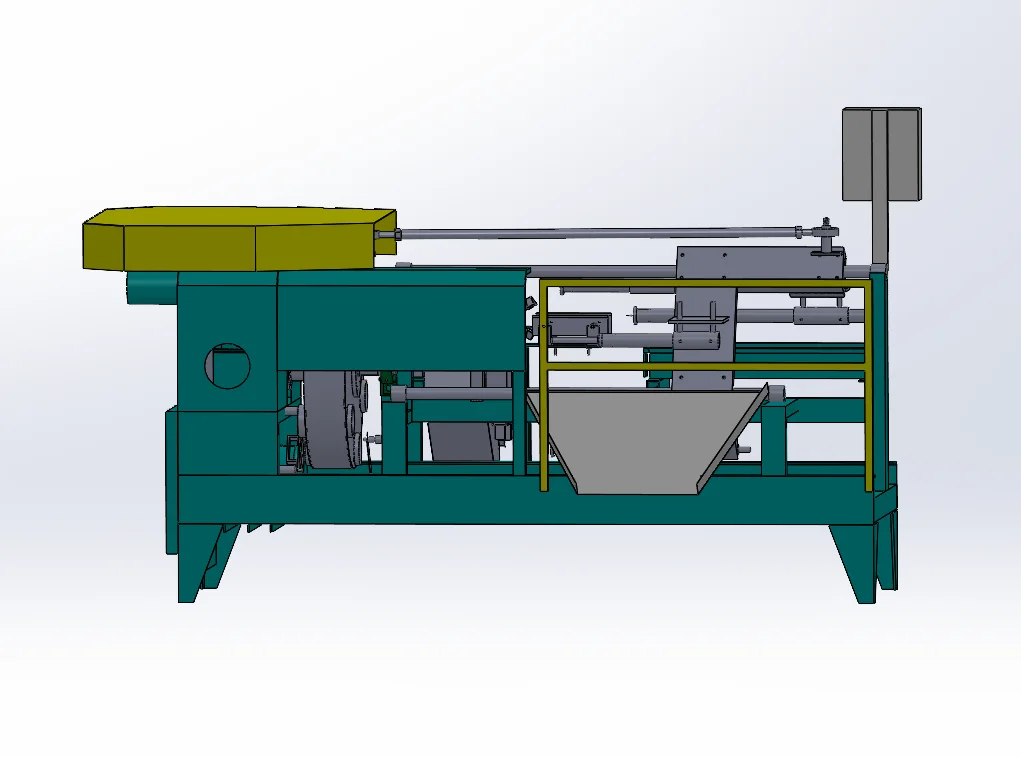 基于偏心轮与导向机构的卧式自动送料装置