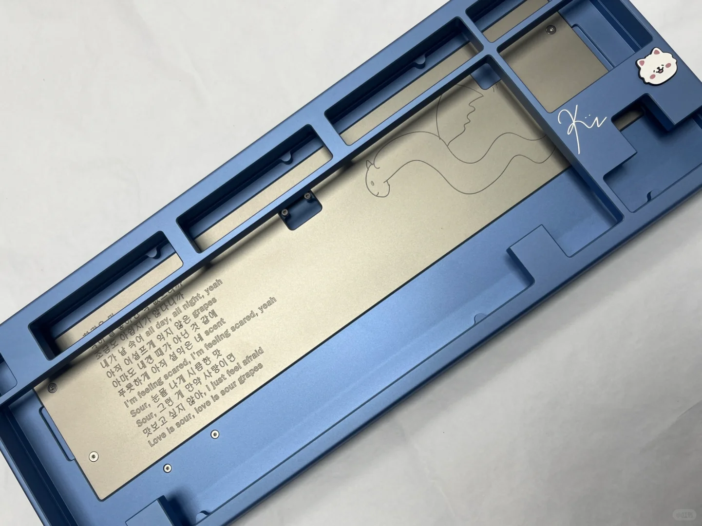 私人定制键盘项目 顾客收到非常满意?