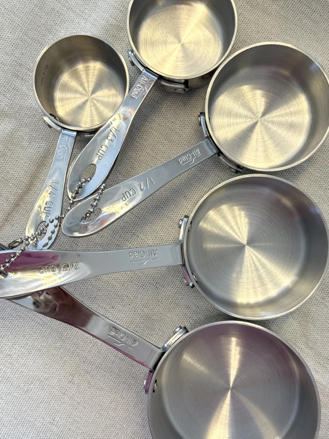 All Clad不锈钢迷你平底锅量杯有点东西