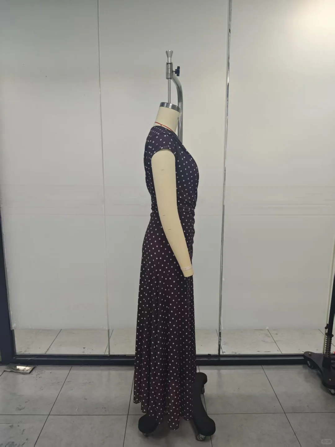 万物皆可打版——标码修身多褶位连衣裙