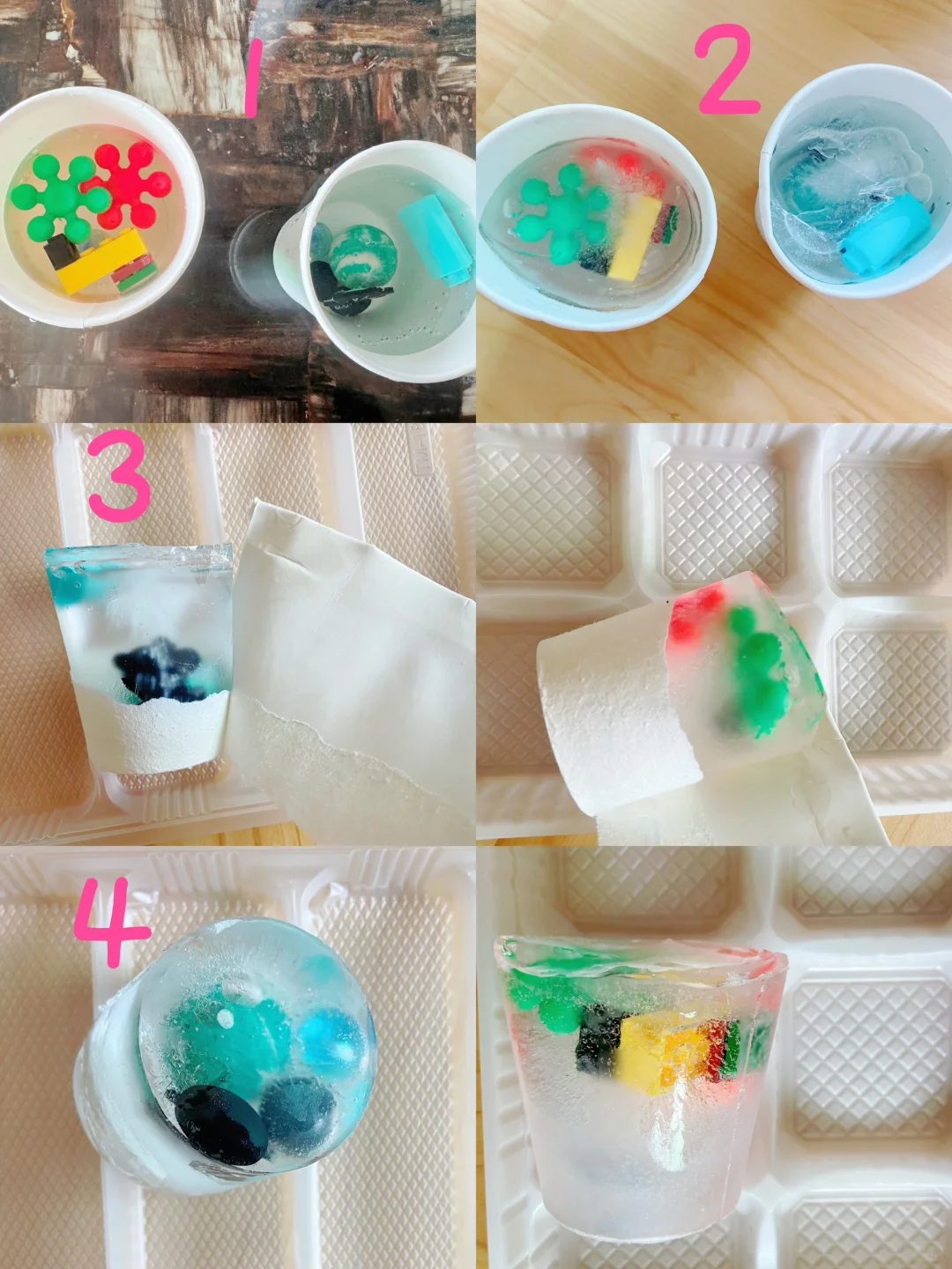 ??熊孩子暑假没地去,在家挖冰蛋?玩呗!