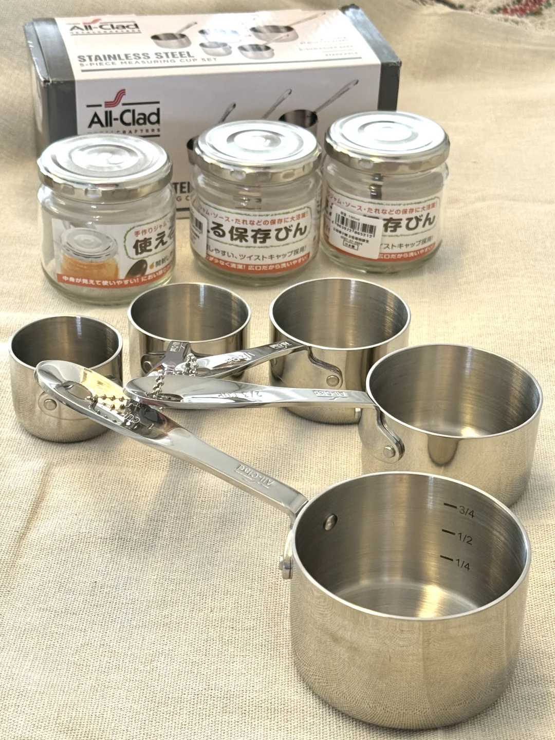 All Clad不锈钢迷你平底锅量杯有点东西