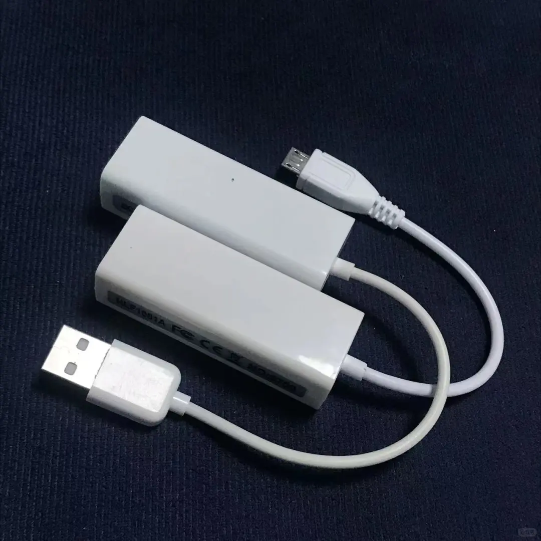 外观设计，方便日常携带，外置RJ45网卡