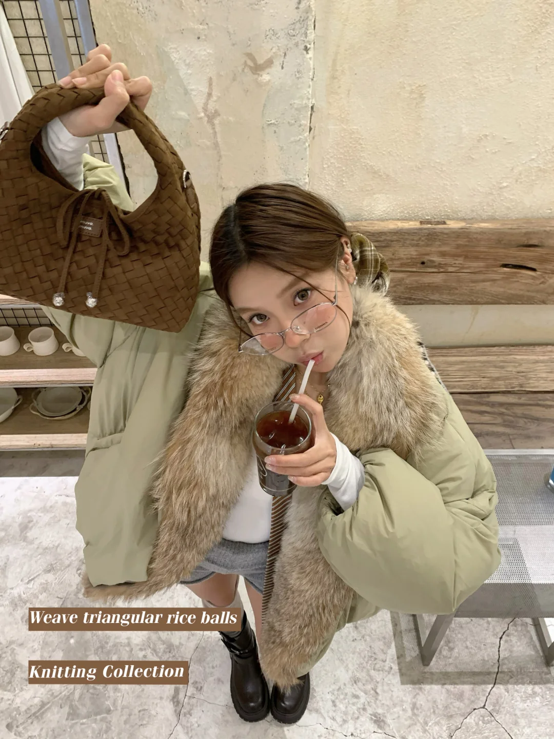 这款编织包完全是我的菜！