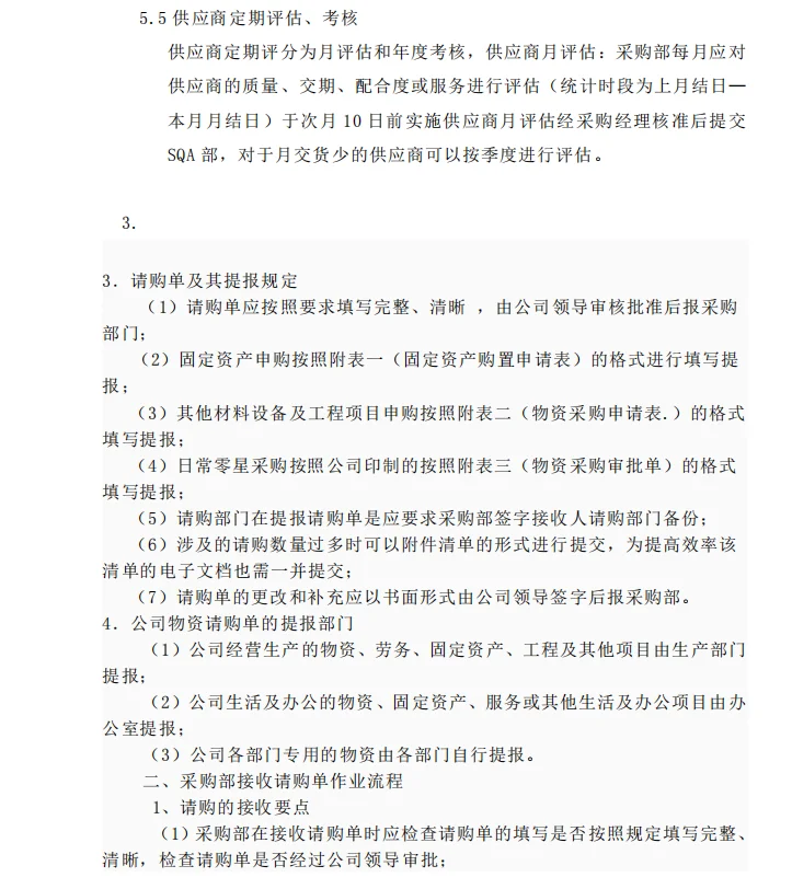 这采购流程管理制度，做的太好了