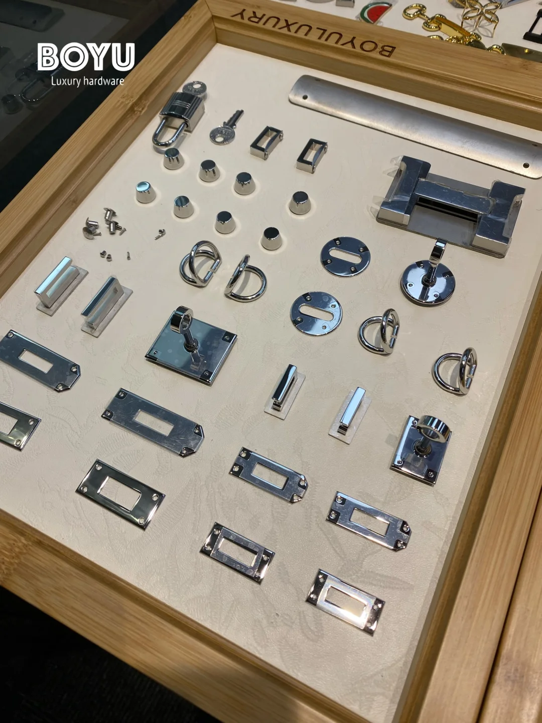 高级感拉满的金属配件