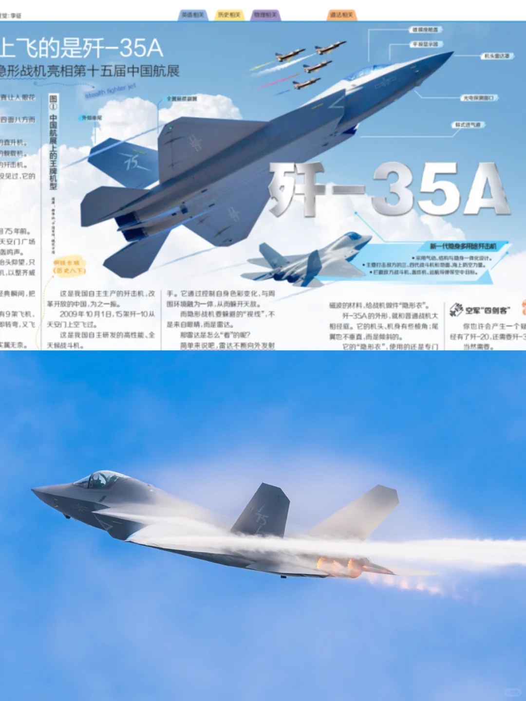  “隐身战机”歼-35A首次亮相阅兵