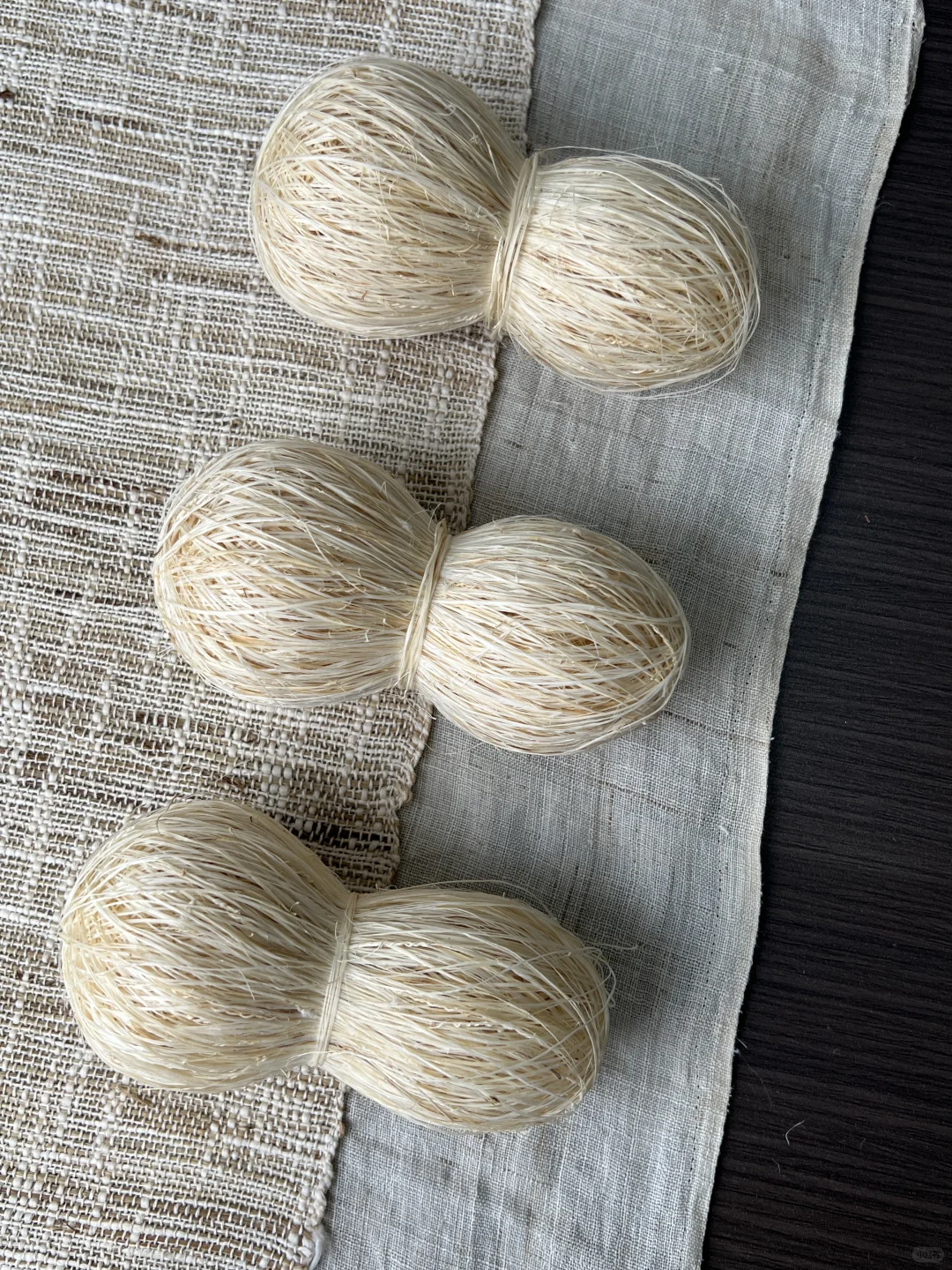 手工夏布线，手工编织，自然之美