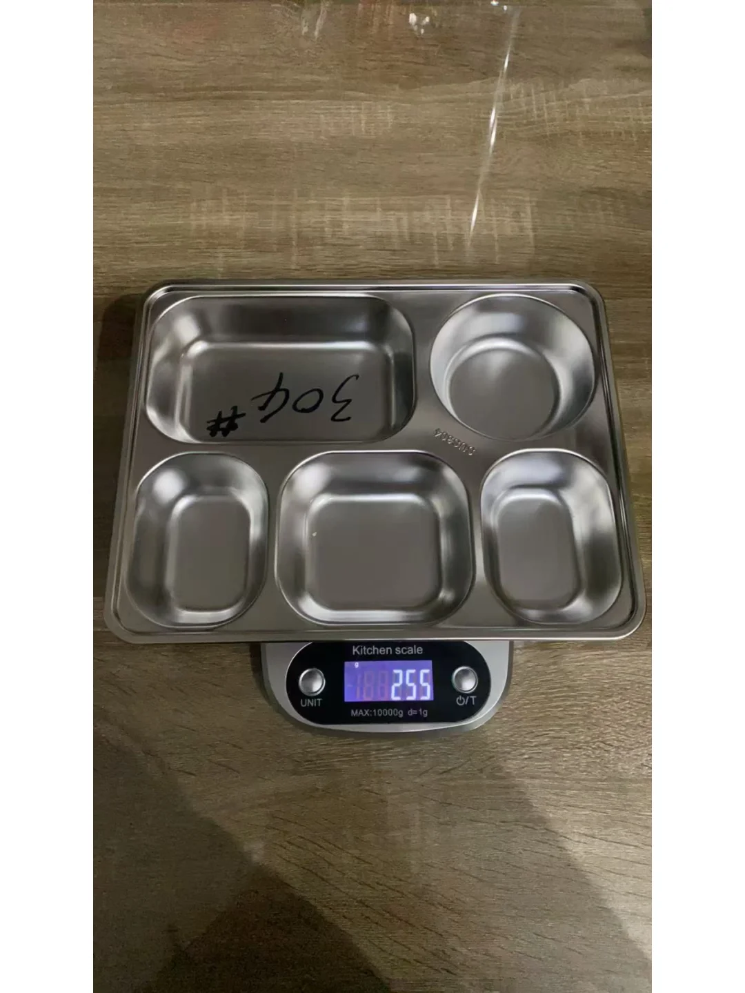 印尼款304不锈钢餐盘