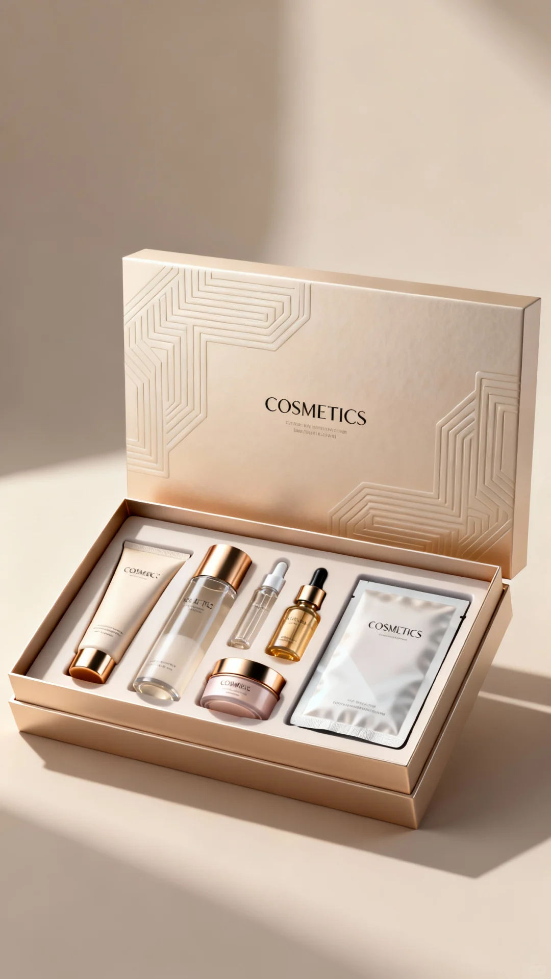 这款高端护肤品礼盒 太美了！