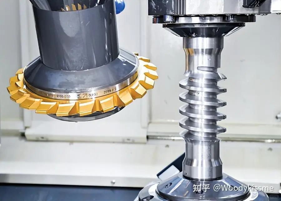 蜗杆的加工方式---铣削蜗杆