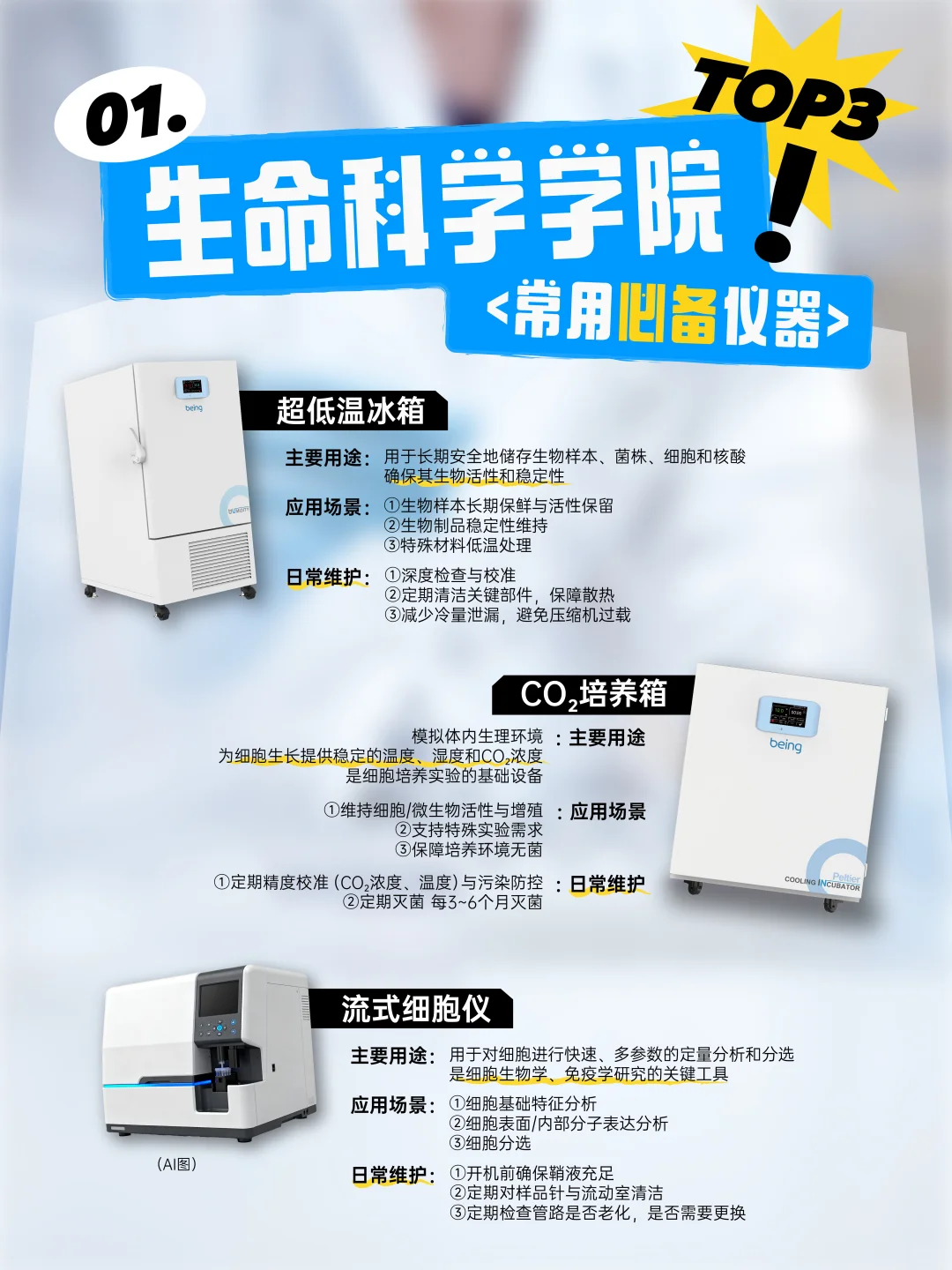 高校各学院实验室必备科学仪器?大盘点！