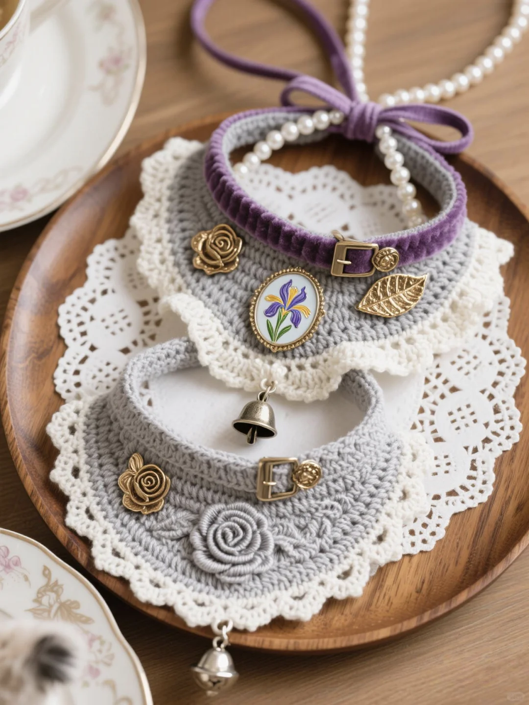 每天一个设计—宠物项圈钩织系列