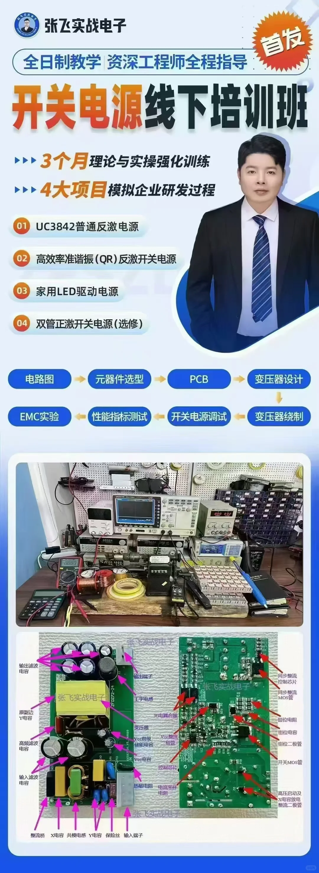 开关电源线下培训
