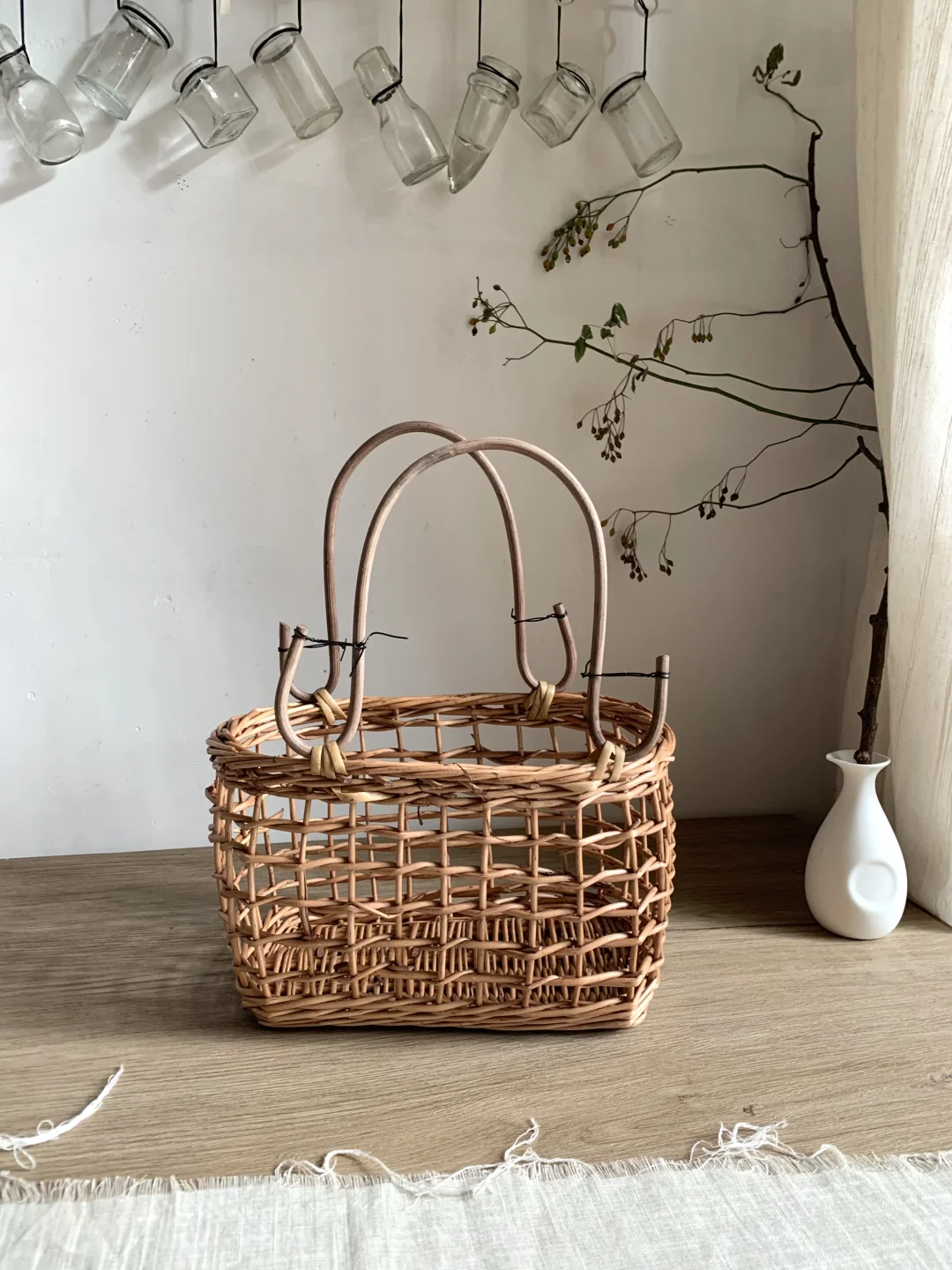 绝美咖啡色镂空大提篮！！新款哦～?