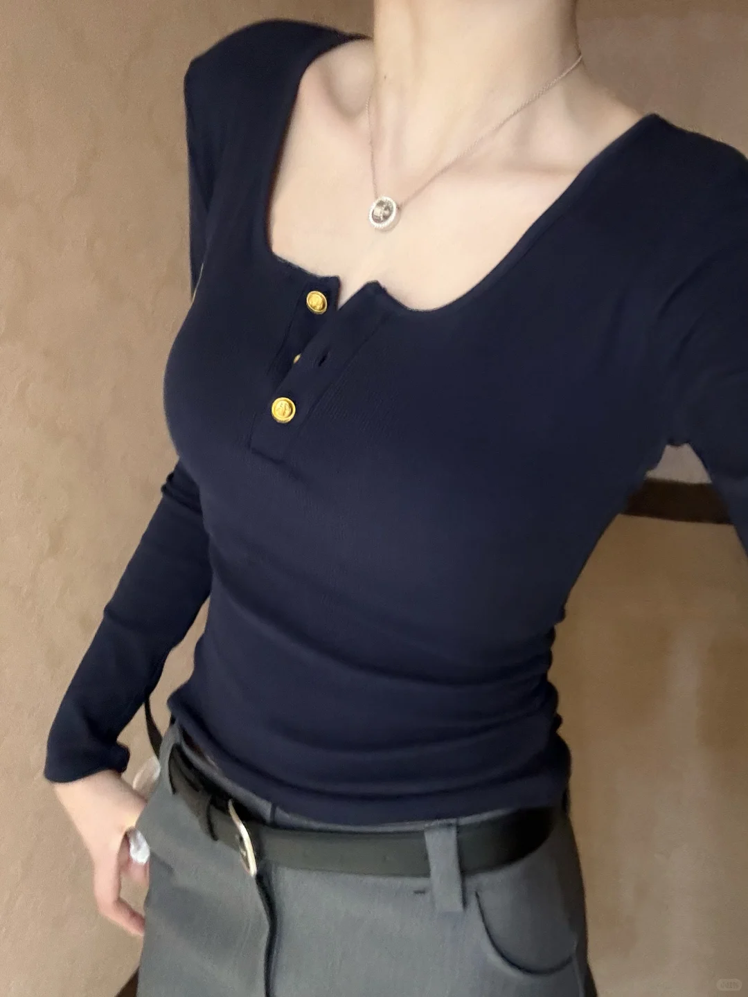 拜托！！这件正肩长T没踩雷！！