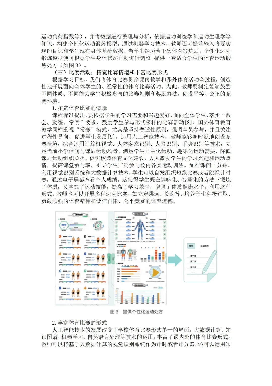 这篇人工智能＋体育教学获奖论文写的太优秀