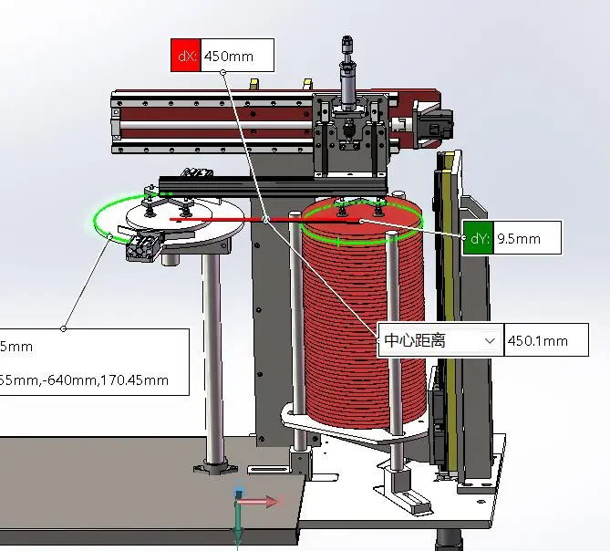 双工位圆板自动送料机-伺服顶升-吸盘取放料