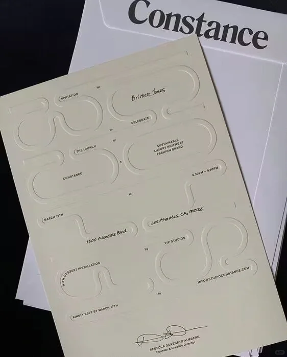 ⭕带你看遍印刷特种纸003 | 凹凸工艺！