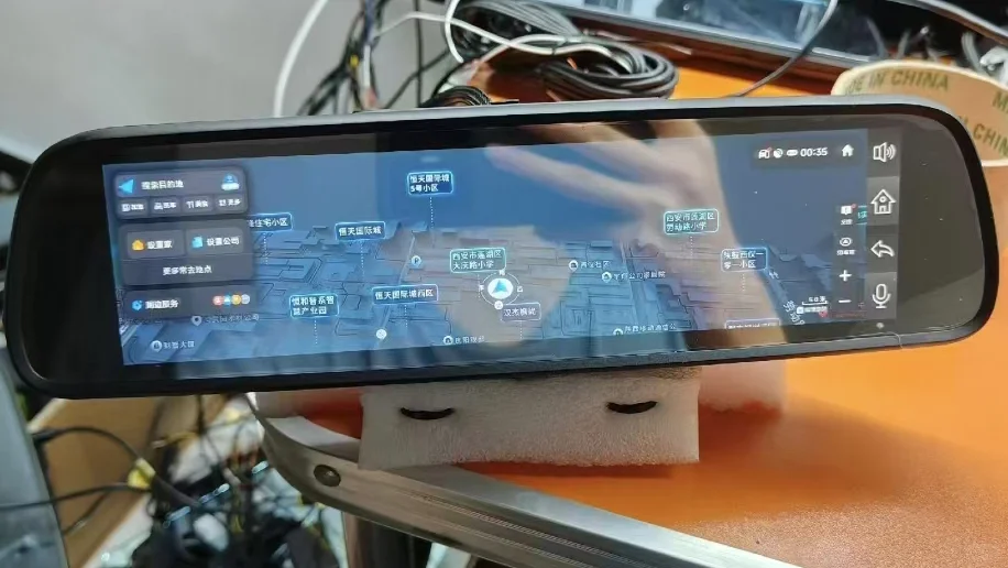 140元的智能后视镜，自带行车记录仪和导航