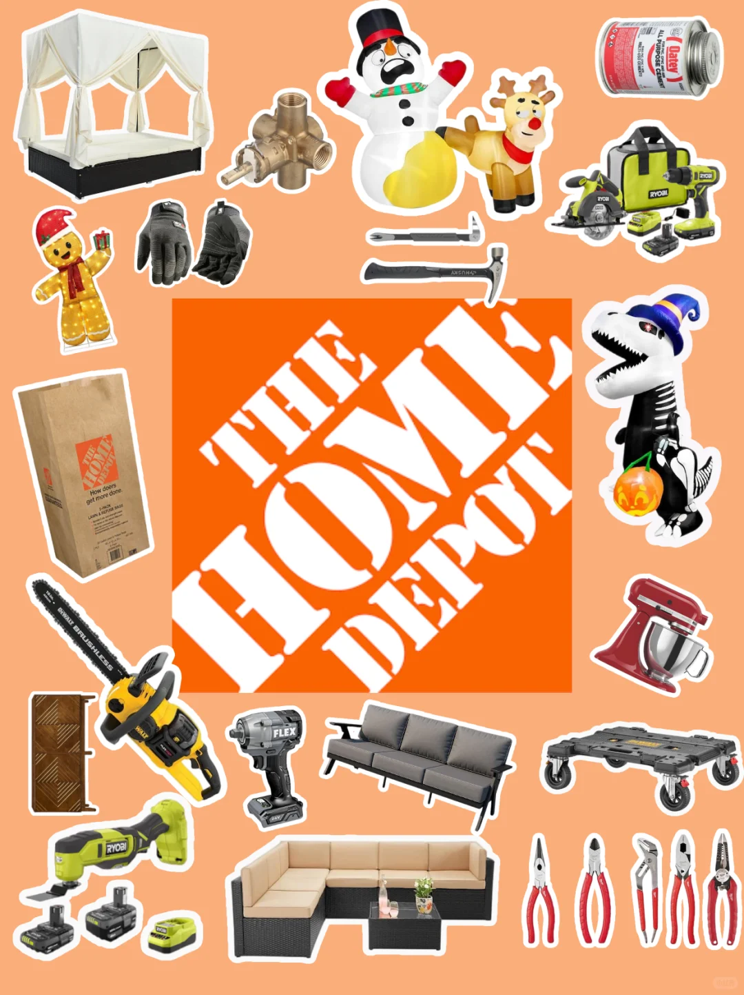 Home depot|2025招商品类!!!