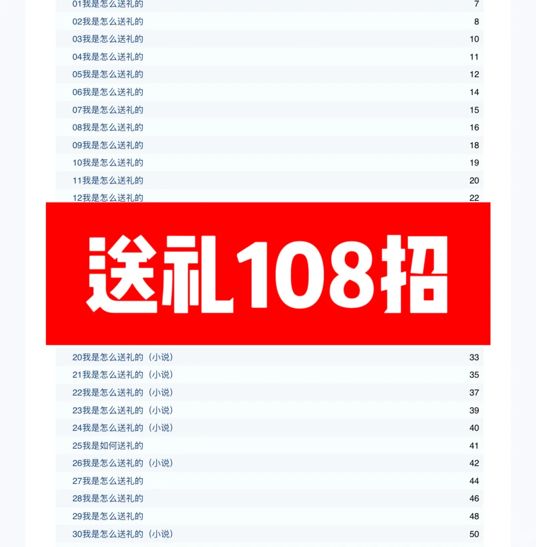 接触大佬后才知道的送礼细节