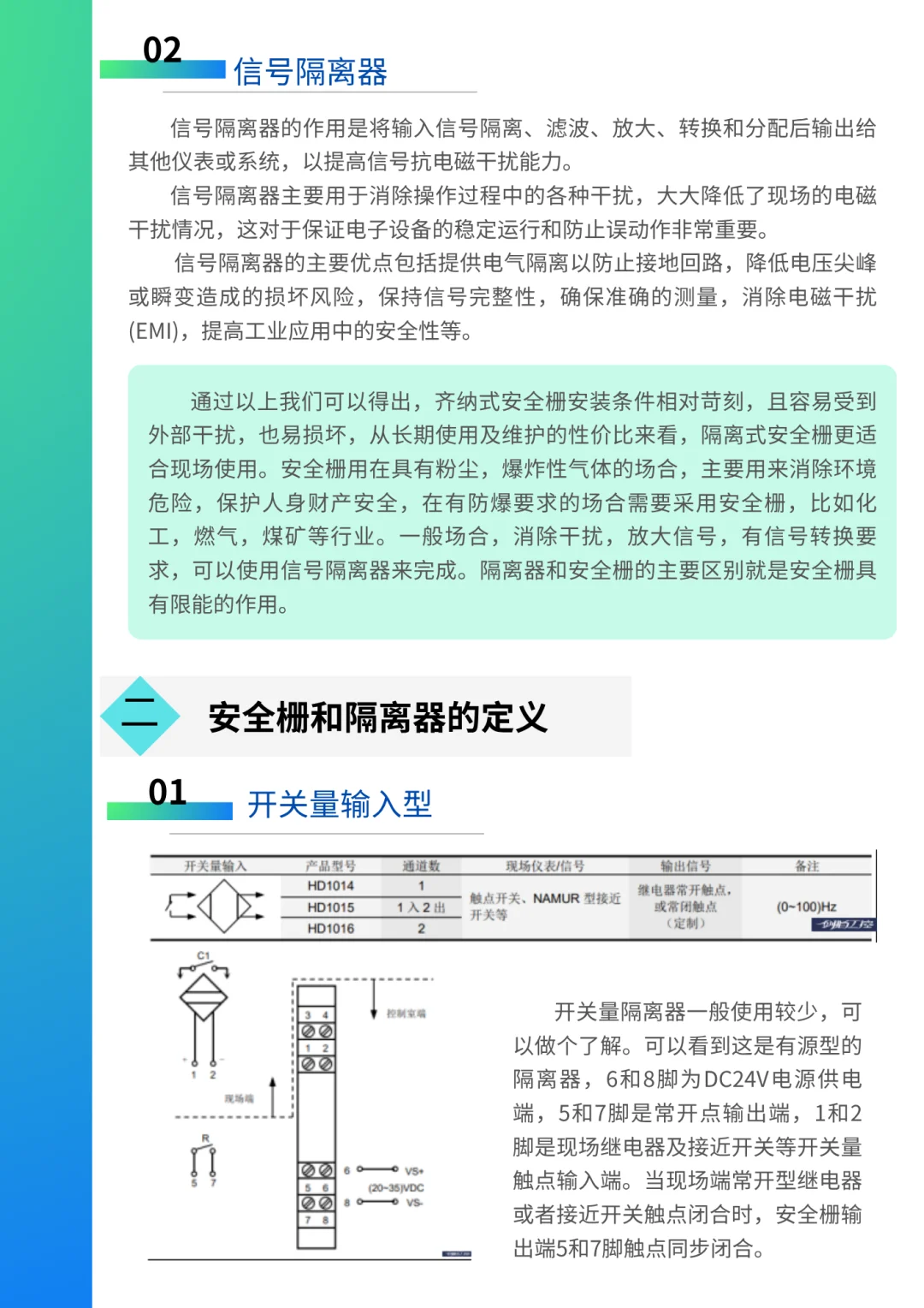 干货分享：安全栅及隔离器浅谈