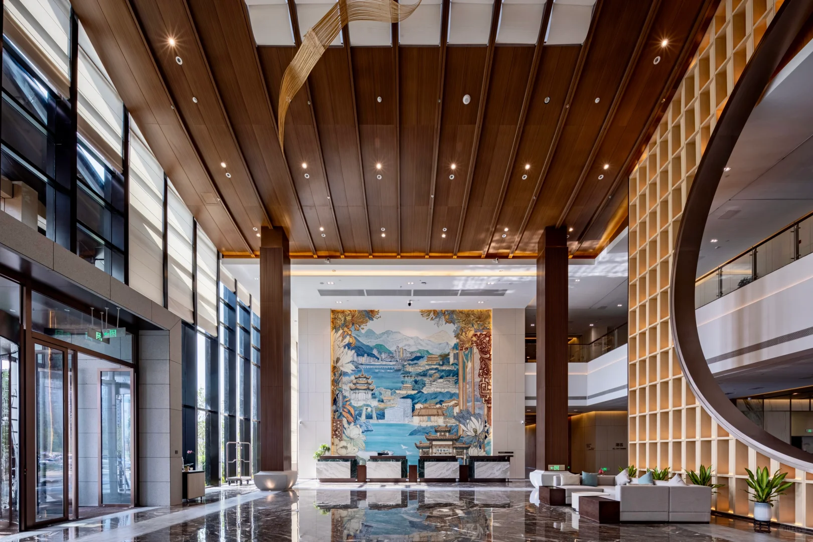 《潮汕之窗》壁画 855X877CM