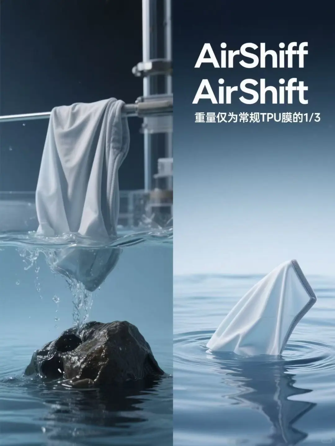 户外新宠|AirShift纳米纤维膜材料来袭