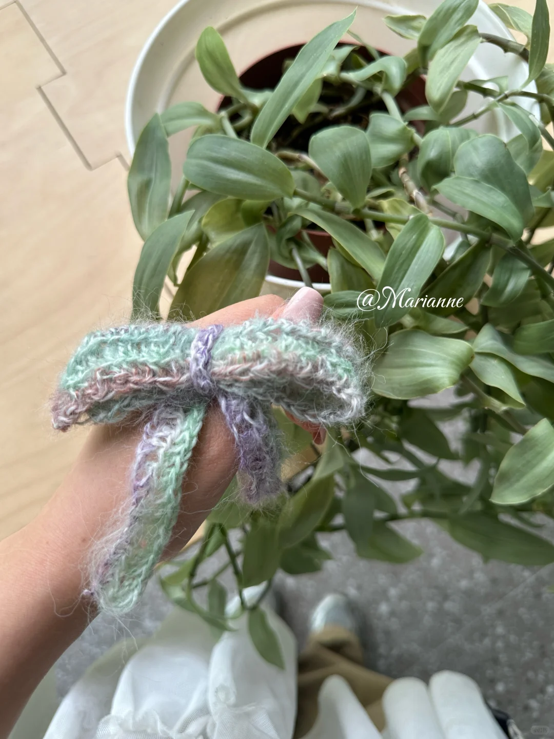 新买的毛线是春天的颜色??