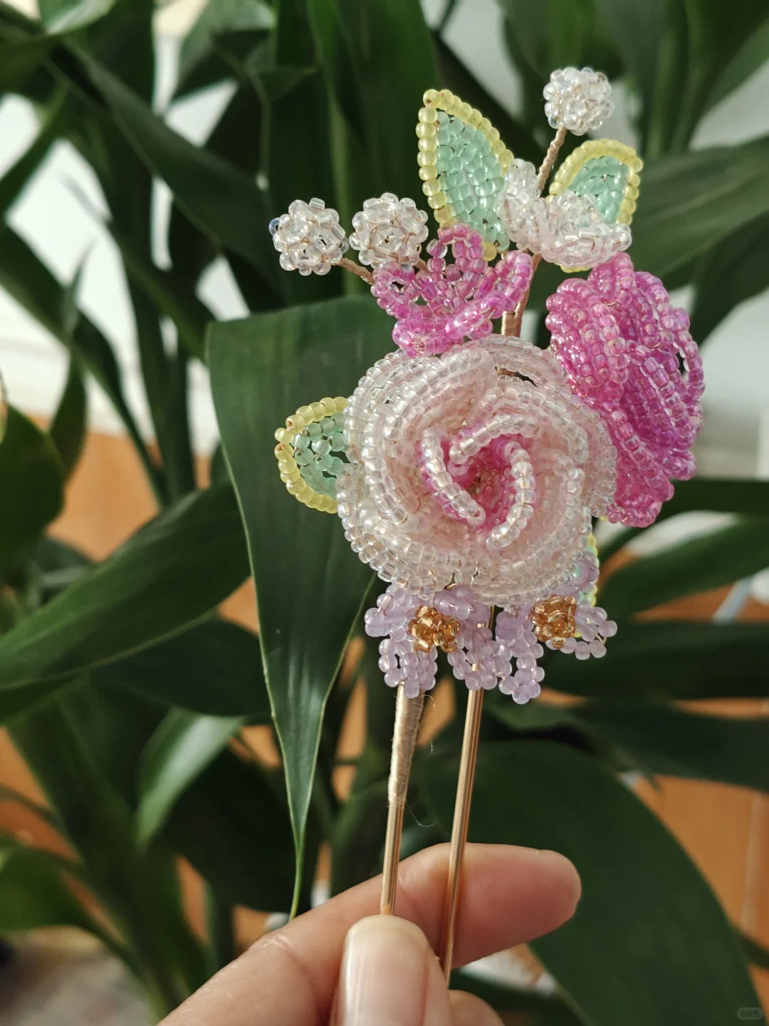 ? 手工编织的浪漫花束 ?