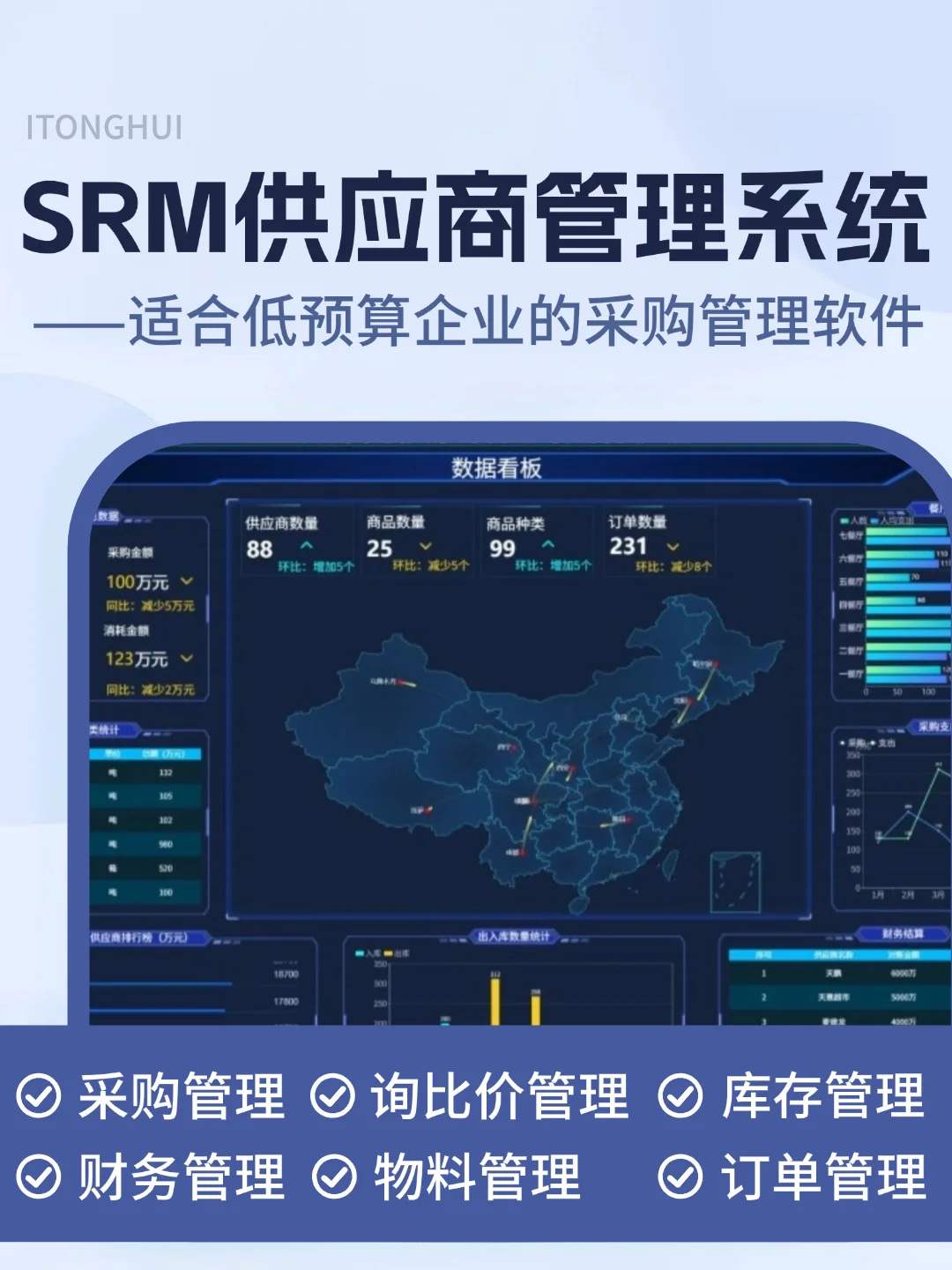采购管理全过程❗用SRM系统做好采购管理