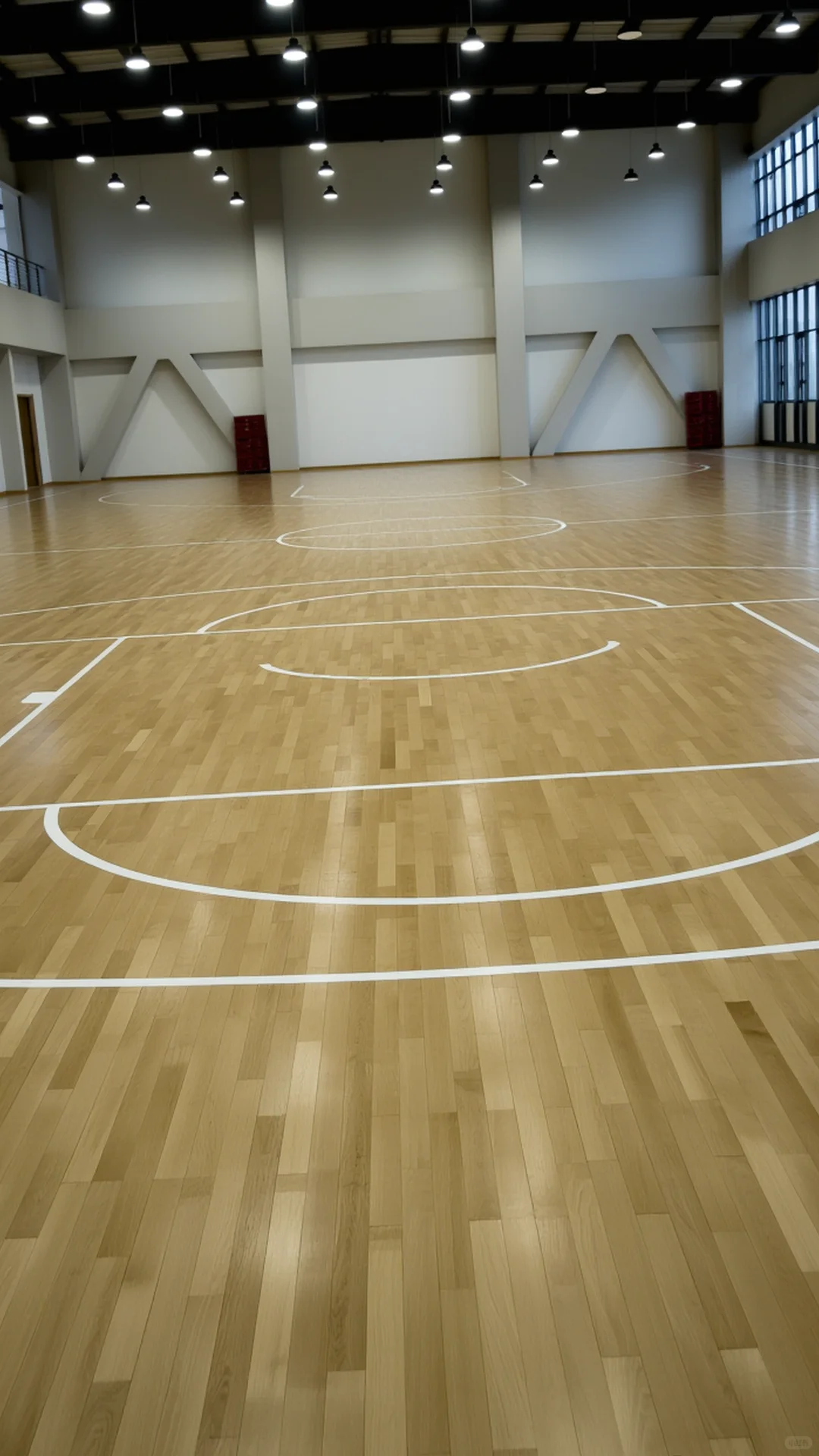 浙江枫木运动场馆木地板构造