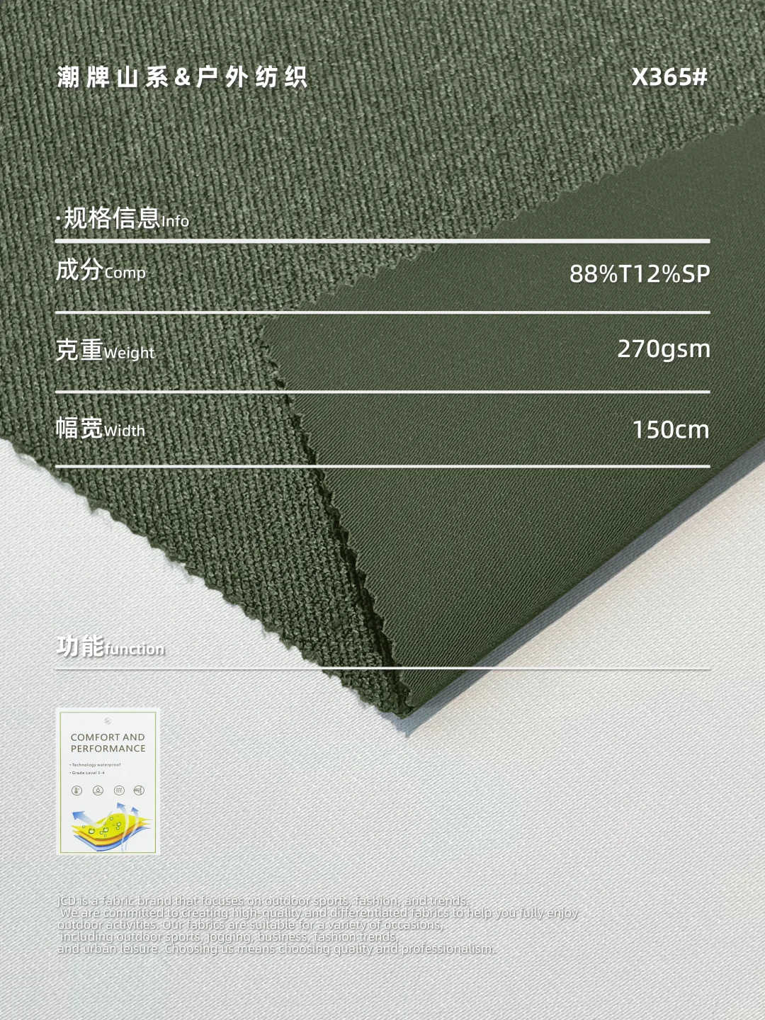 户外冲锋衣面料防水|找高品质面料在这里❗️