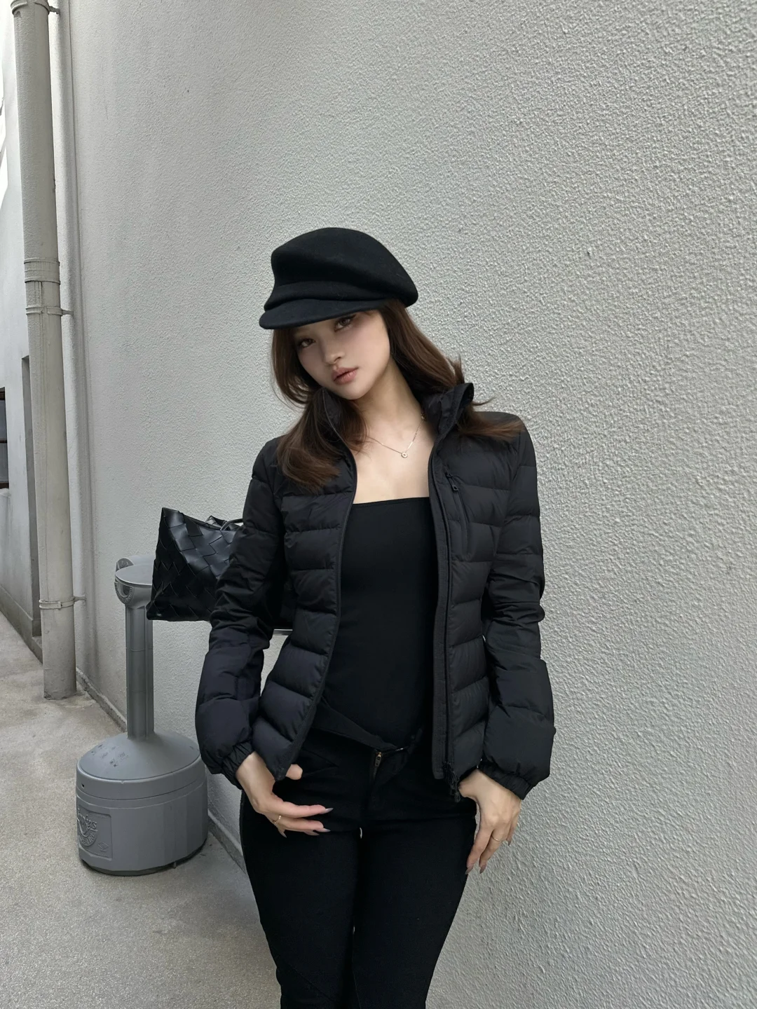 今年喜欢修身点的羽绒服